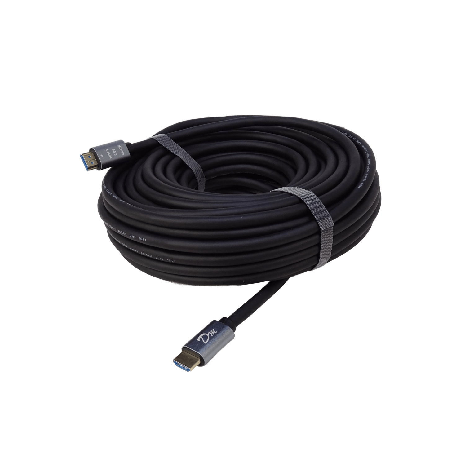 Cable HDMI 20m, 4K 2160p, HDMI-M a HDMI-M, Negro, v2.0, 3D, 60Hz 2