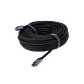 Cable HDMI 20m, 4K 2160p, HDMI-M a HDMI-M, Negro, v2.0, 3D, 60Hz - Miniatura 2