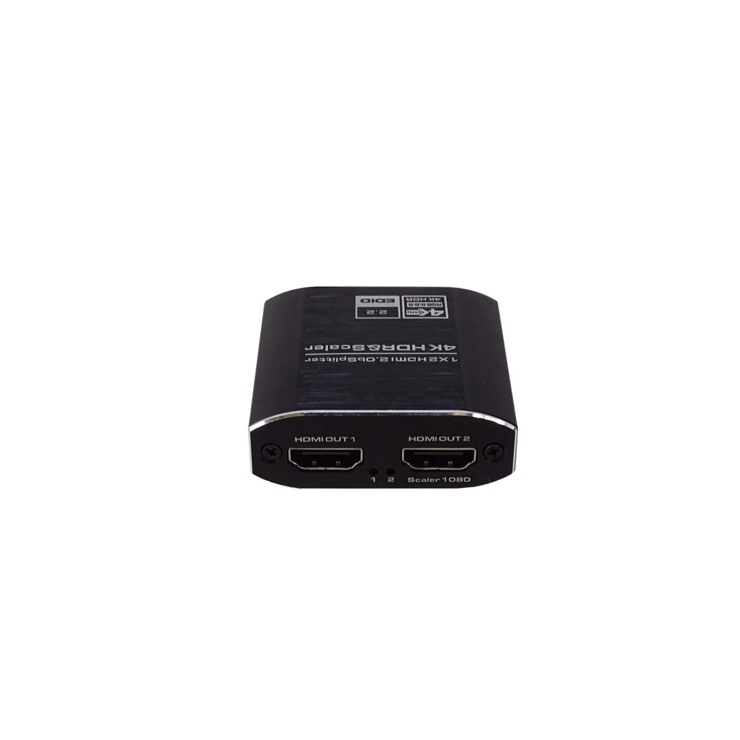 Splitter HDMI 1x2 4K 60Hz, 1 Entrada / 2 Salidas, v2.0 con Fuente 5V 1A 1