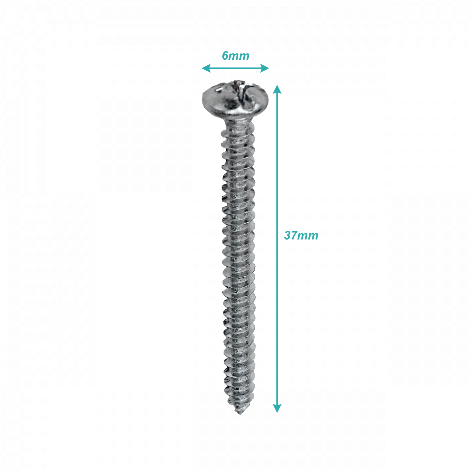 YUR6-12. 100-Unids. Tornillo Roscalata 6 X 1.1/2-pulgadas Zinc 617348001 3