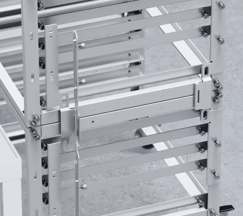 Kit Rack Ubiquiti URACK-STACK - Stacking para Juntar 2x URACK 3