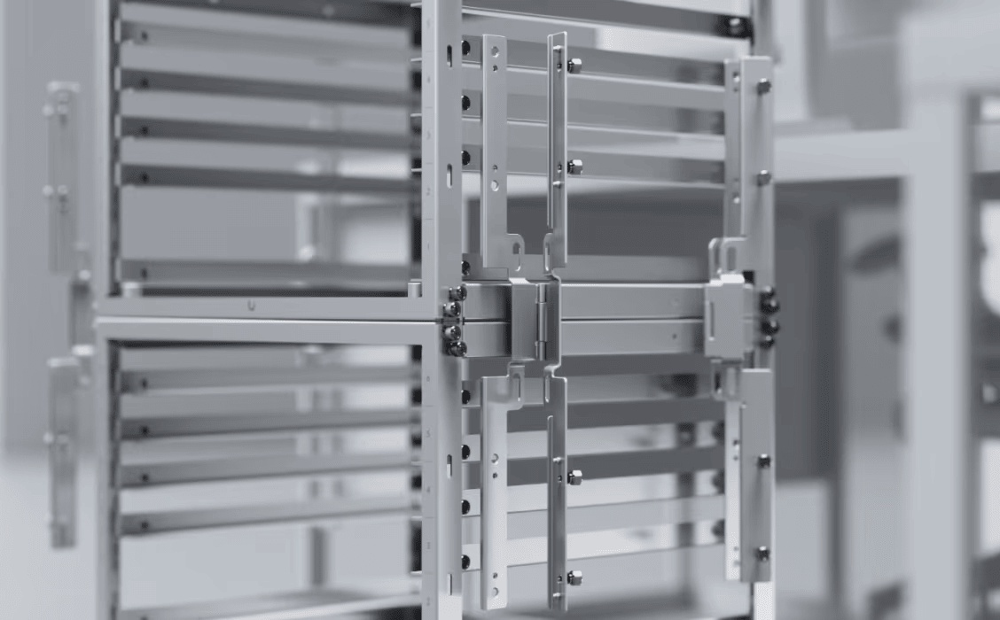 Kit Rack Ubiquiti URACK-STACK - Stacking para Juntar 2x URACK 8