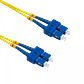 25mt SC-SC/UPC MonoModo SM Duplex Jumper Cable Fibra 9/125um 3mm - Miniatura 3