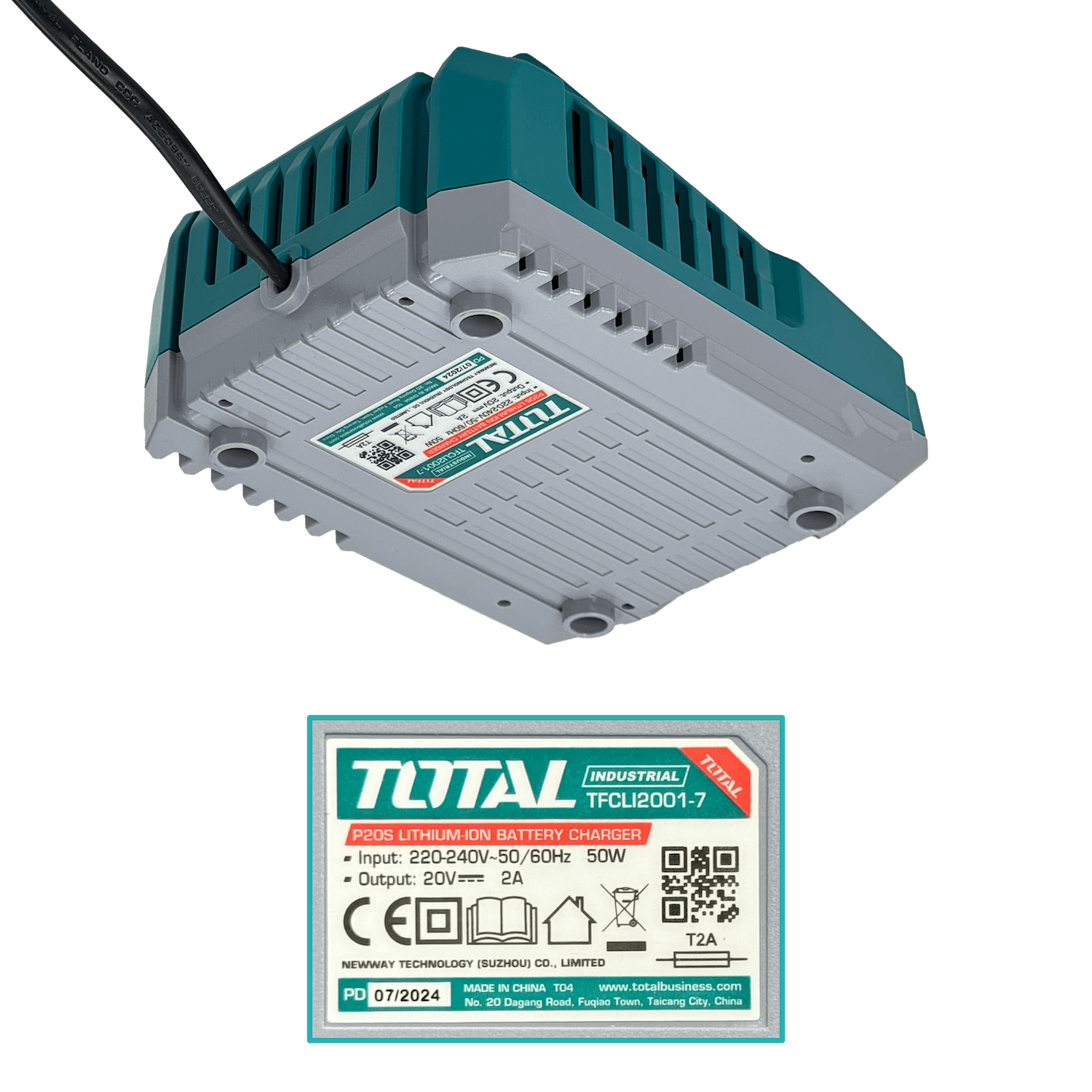Cargador bateria Total CARGA-20V P20S 20V inteligente 1