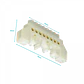 Regleta Blanca 8-Conexiones 4mm Riel Din Distribucion Electrica - Miniatura 1