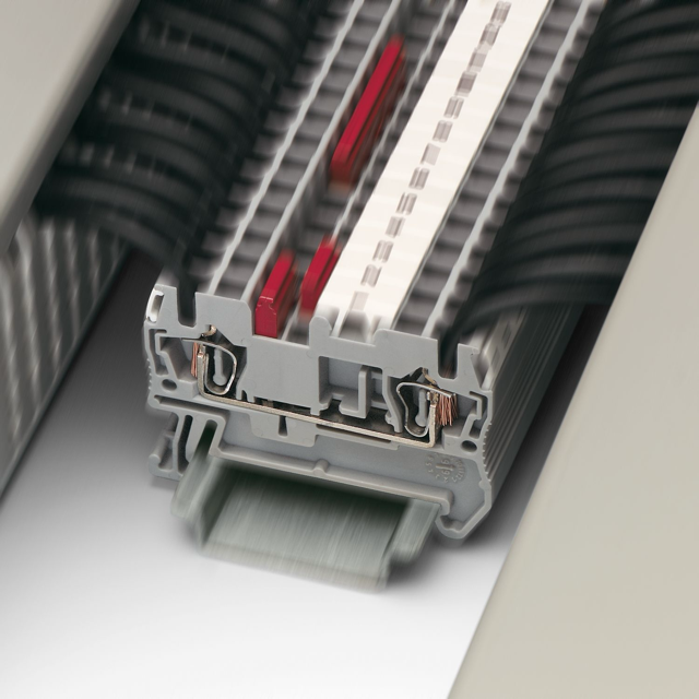 PHOENIX Borne Conexion-2 ST Riel-Din 0,2-2,5mm2 AWG28-14 Gris 3