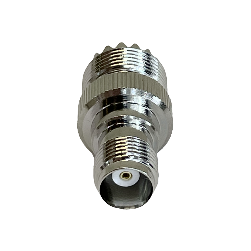 Adaptador Coaxial UHF Hembra a TNC Hembra Tipo Copla 1