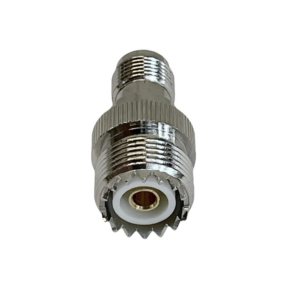 Adaptador Coaxial UHF Hembra a TNC Hembra Tipo Copla 3