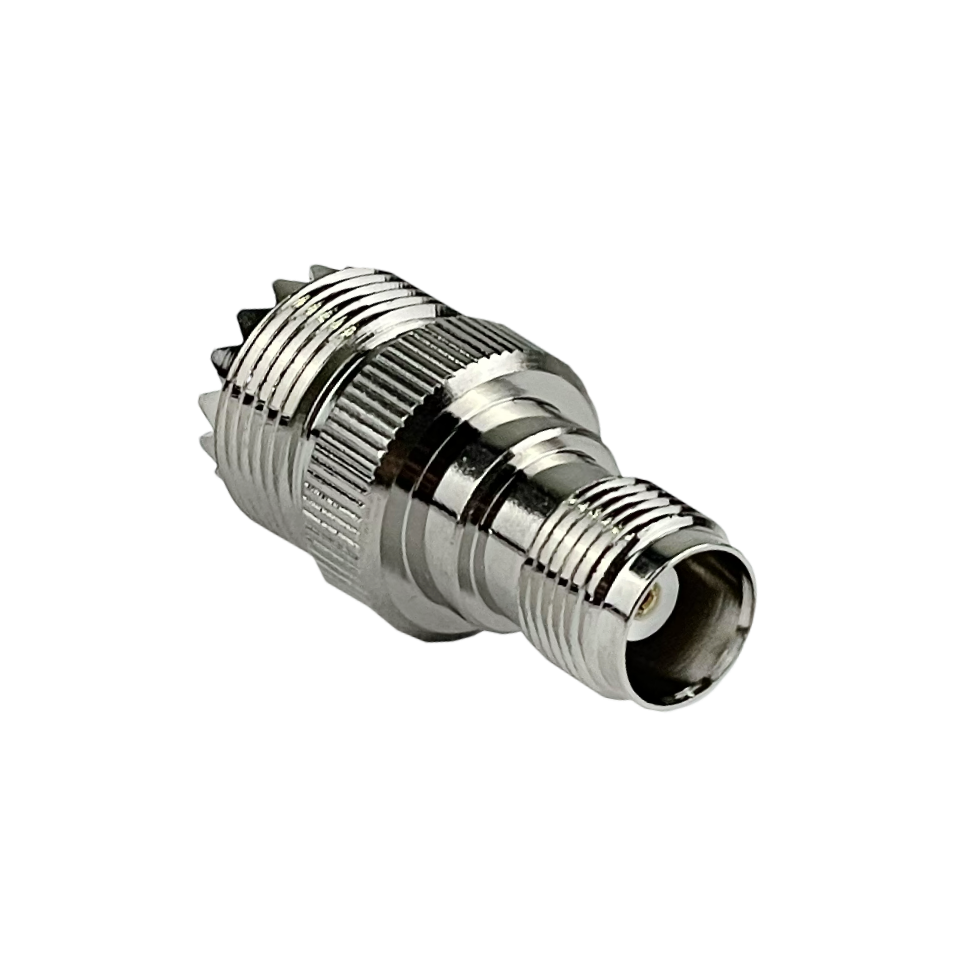 Adaptador Coaxial UHF Hembra a TNC Hembra Tipo Copla 4