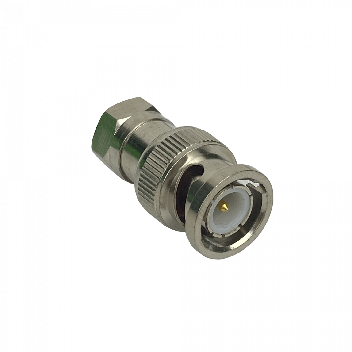 F-Macho BNC-Macho Adaptador Copla Coaxial 1