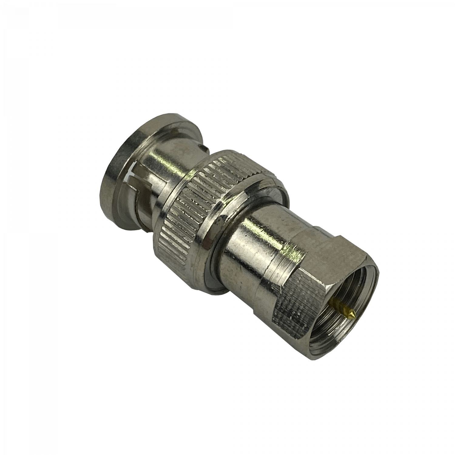 F-Macho BNC-Macho Adaptador Copla Coaxial 2