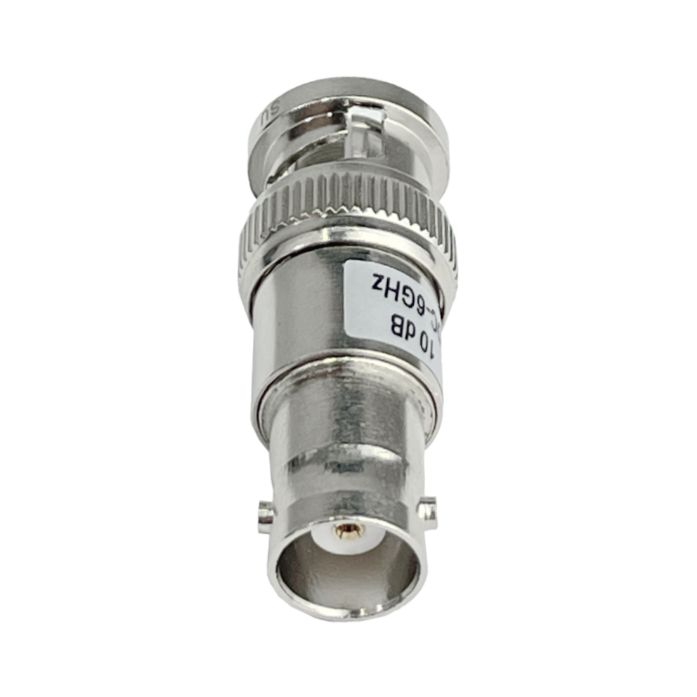 BNC Atenuador RF 10dB 0-6GHz BNC-Macho BNC-Hembra Copla DC-6GHz 4