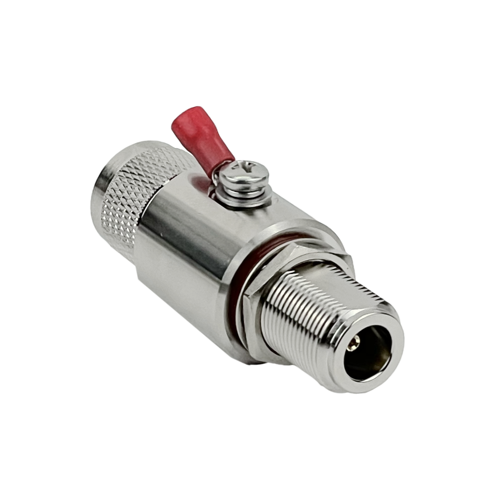 Protector Pararrayo 2,4-2,5GHz N-M N-H IP67 Largo-65mm Sobretension 1