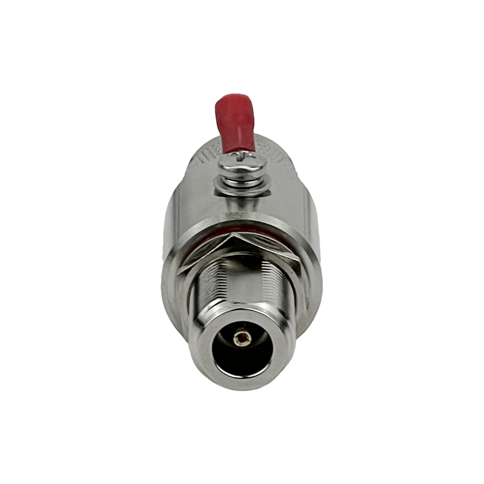 Protector Pararrayo 2,4-2,5GHz N-M N-H IP67 Largo-65mm Sobretension 2