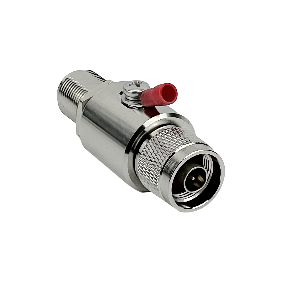 Protector Pararrayo 2,4-2,5GHz N-M N-H IP67 Largo-65mm Sobretension 4
