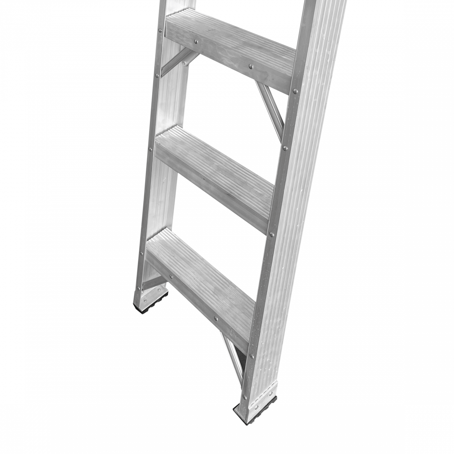 4,2mt 140kg Recta Aluminio 14-Peldano Escalera 4.28mt Escala 1