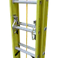 3,6-7,5mt 140kg Telescopica Fibra de Vidrio 24-Peldano Escalera - Miniatura 3