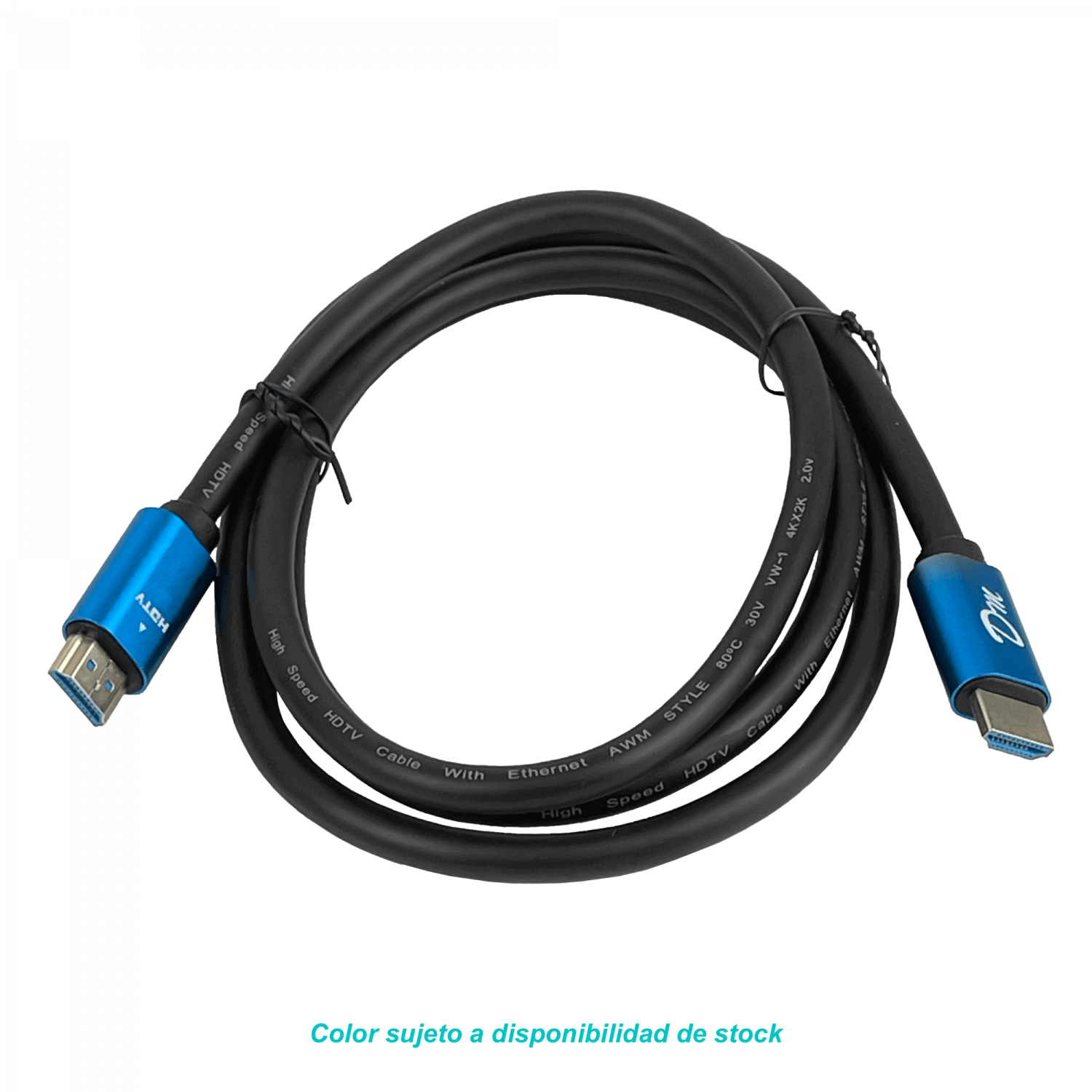 Cable HDMI 1.5m 4K 2160p v2.0, HDMI-M a HDMI-M, Negro, 60Hz 4