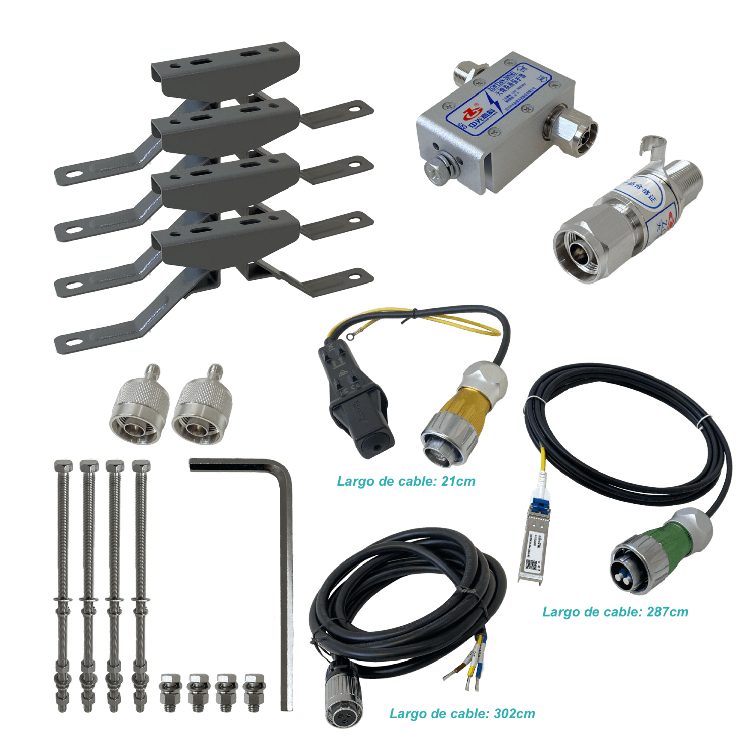 Base Estación MikroTik Intercell 10 B38+B39 - Doble Portadora, TDD-LTE, 20W 3