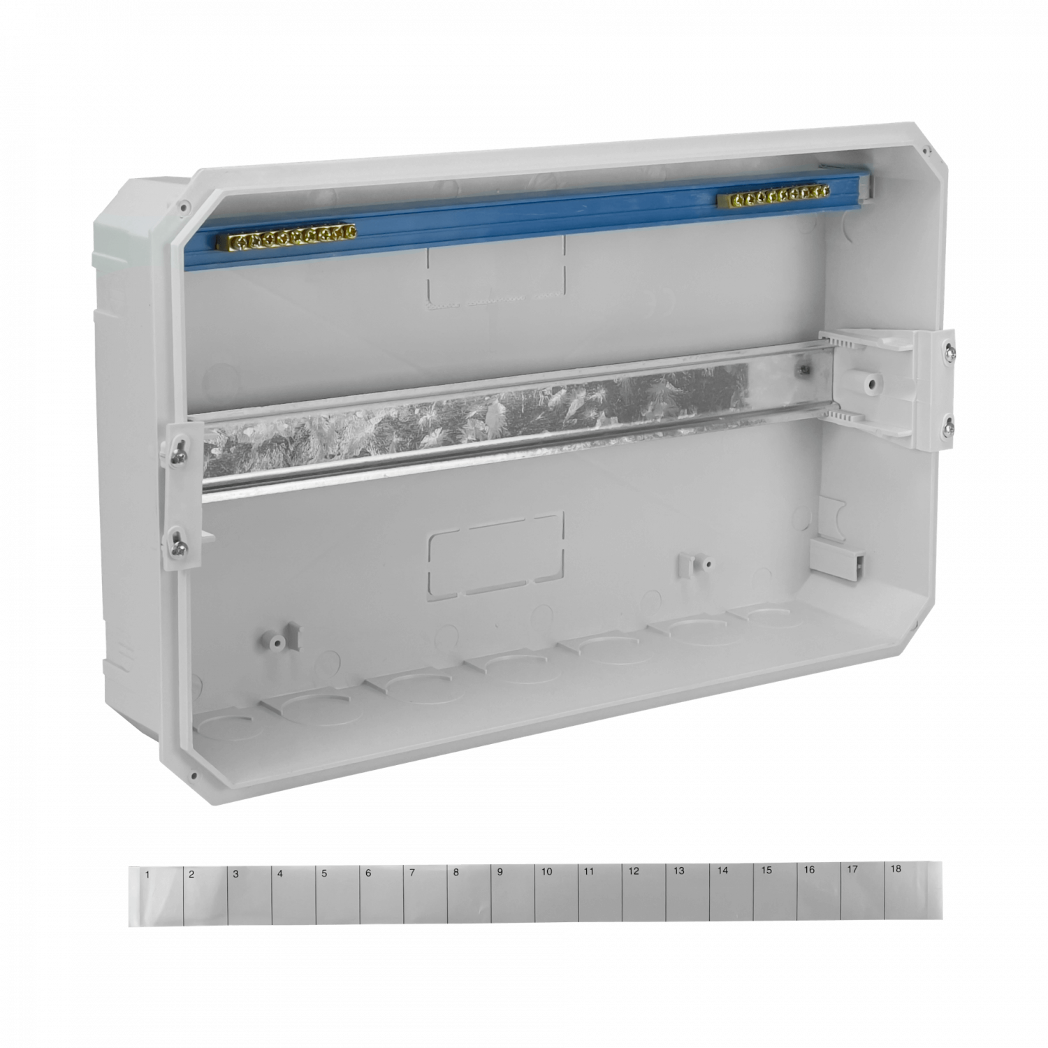 Tablero LEXO Empotrable LSZH 18 Módulos Riel DIN IP41 IK08 Ref 5396518 4