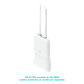 Antena Omnidireccional Ubiquiti UK-OMNI - 2.4/5GHz, 3/4dBi, con Soporte de Escritorio - Miniatura 2
