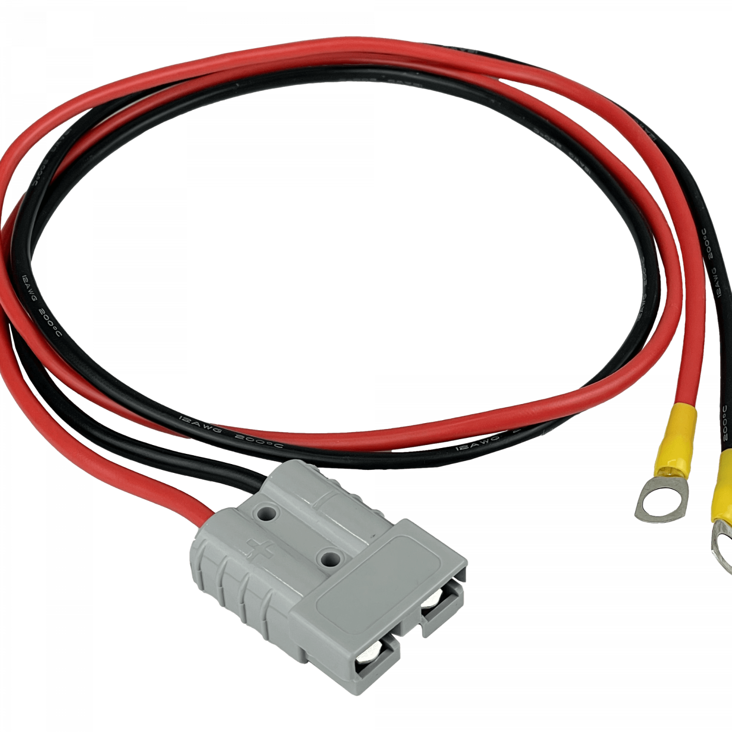 Cable Anderson-Terminal Ojo-8mm 50A Largo-100Cm 1