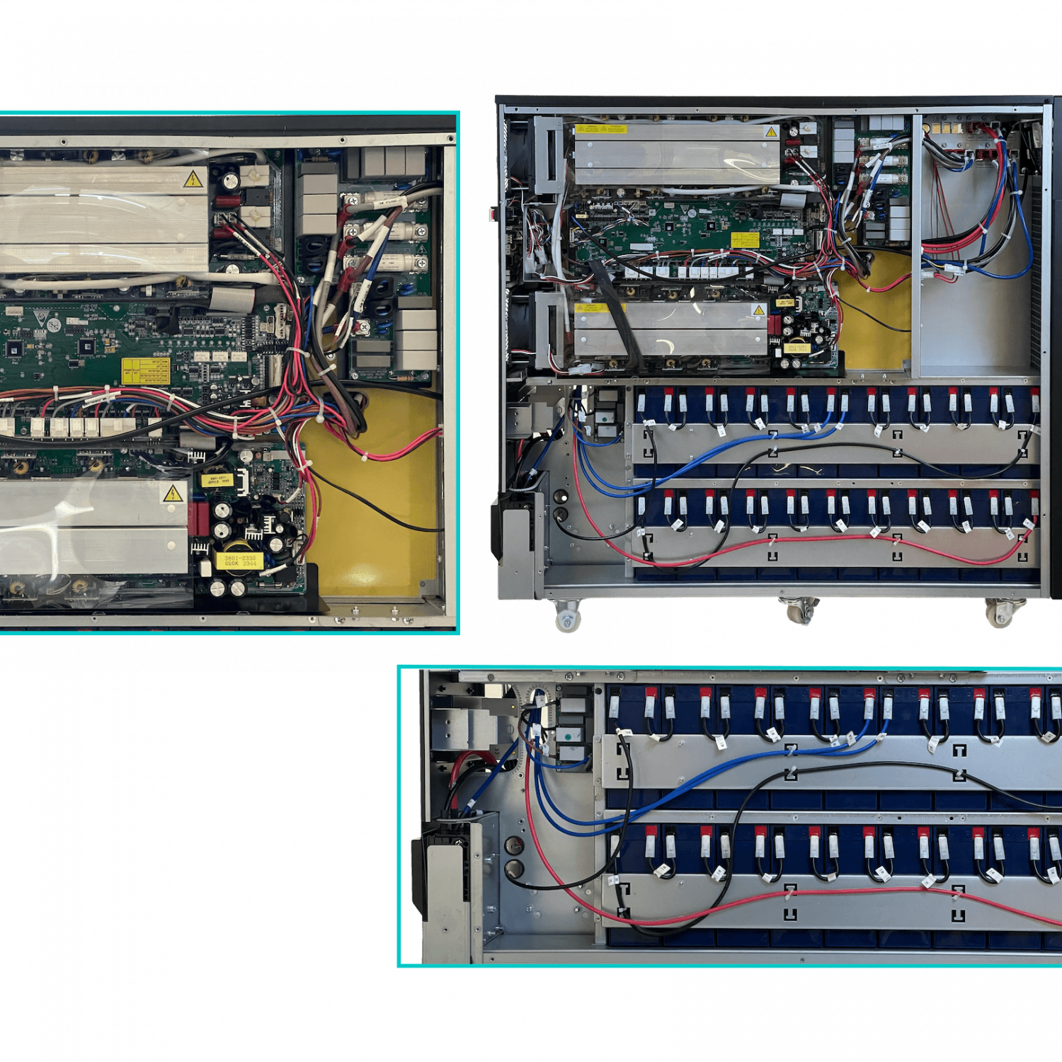 UPS Trifásica Enersafe E40KVA 40kVA 36kW 0ms 60x9AH Expand-192VDC Torre 1