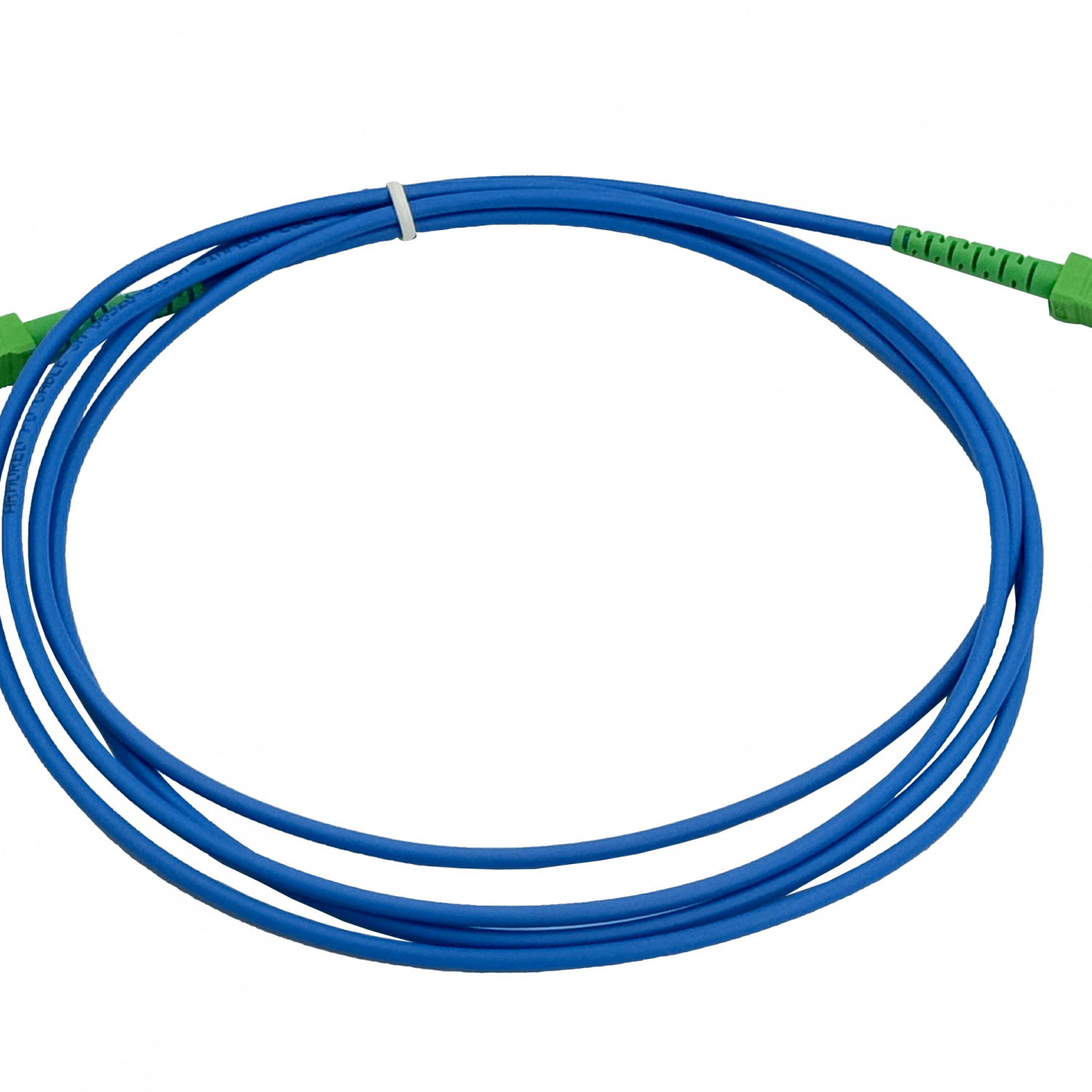 LSZH Blindado 2mt SC/APC-SC/APC SM Simplex JumperFibra 3.0mm 9/125um 3