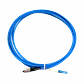 LSZH Blindado 3mt LC-FC SM Simplex Jumper Cable Fibra 3.0mm 9/125um - Miniatura 2