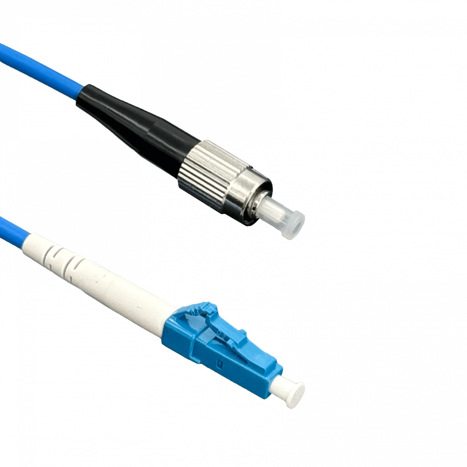 LSZH Blindado 3mt LC-FC SM Simplex Jumper Cable Fibra 3.0mm 9/125um 3