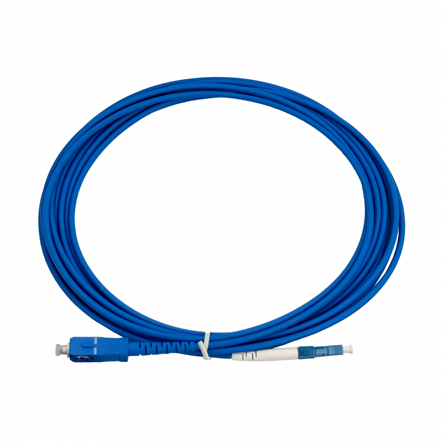 LSZH Blindado 5mt LC-SC SM Simplex Jumper Cable Fibra 3.0mm 9/125um 3