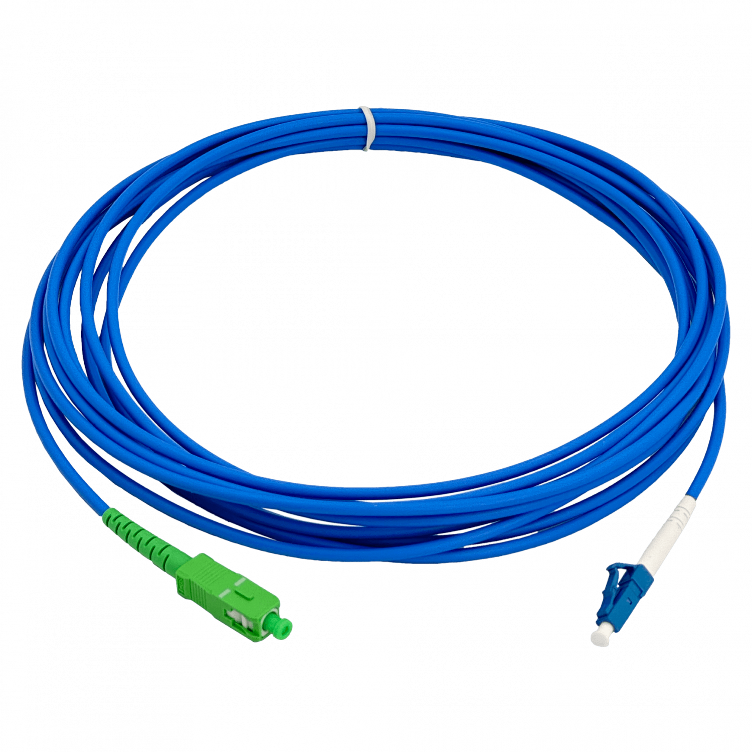 LSZH Blindado 3mt LC/UPC-SC/APC SM Simplex JumperFibra 3.0mm 9/125um 1