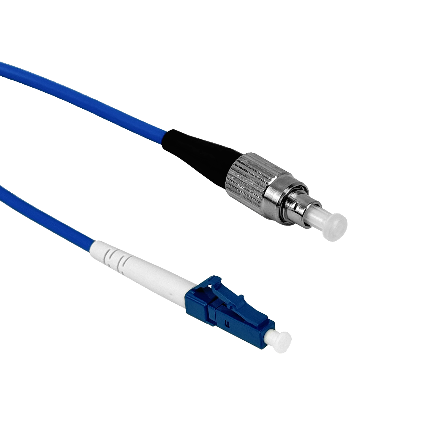 LSZH Blindado 5mt LC-FC SM Simplex Jumper Cable Fibra 3.0mm 9/125um 1