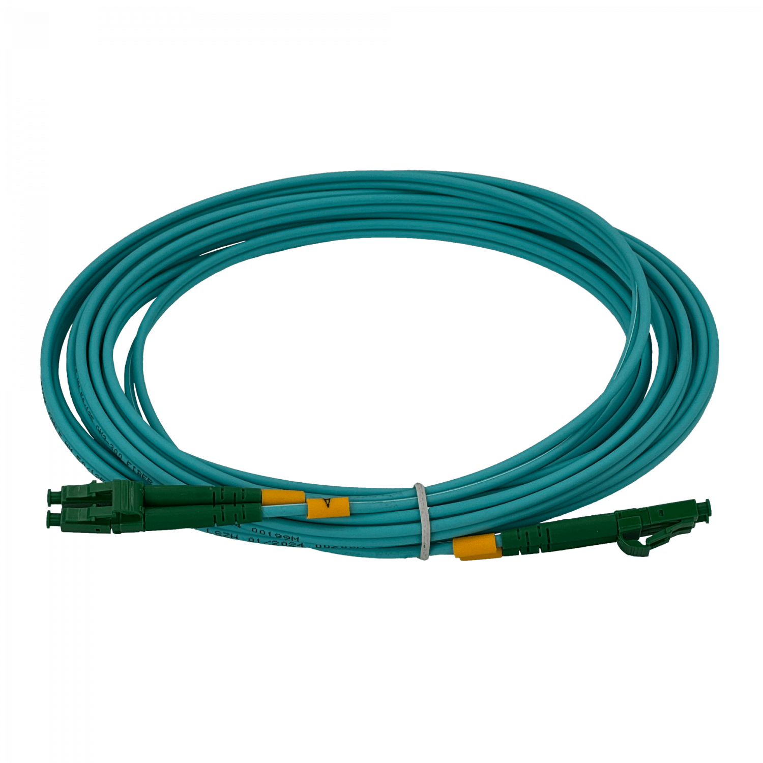 5mt LC/APC-LC/APC OM3 Multimodo MM Duplex Jumper Fibra LSZH 2