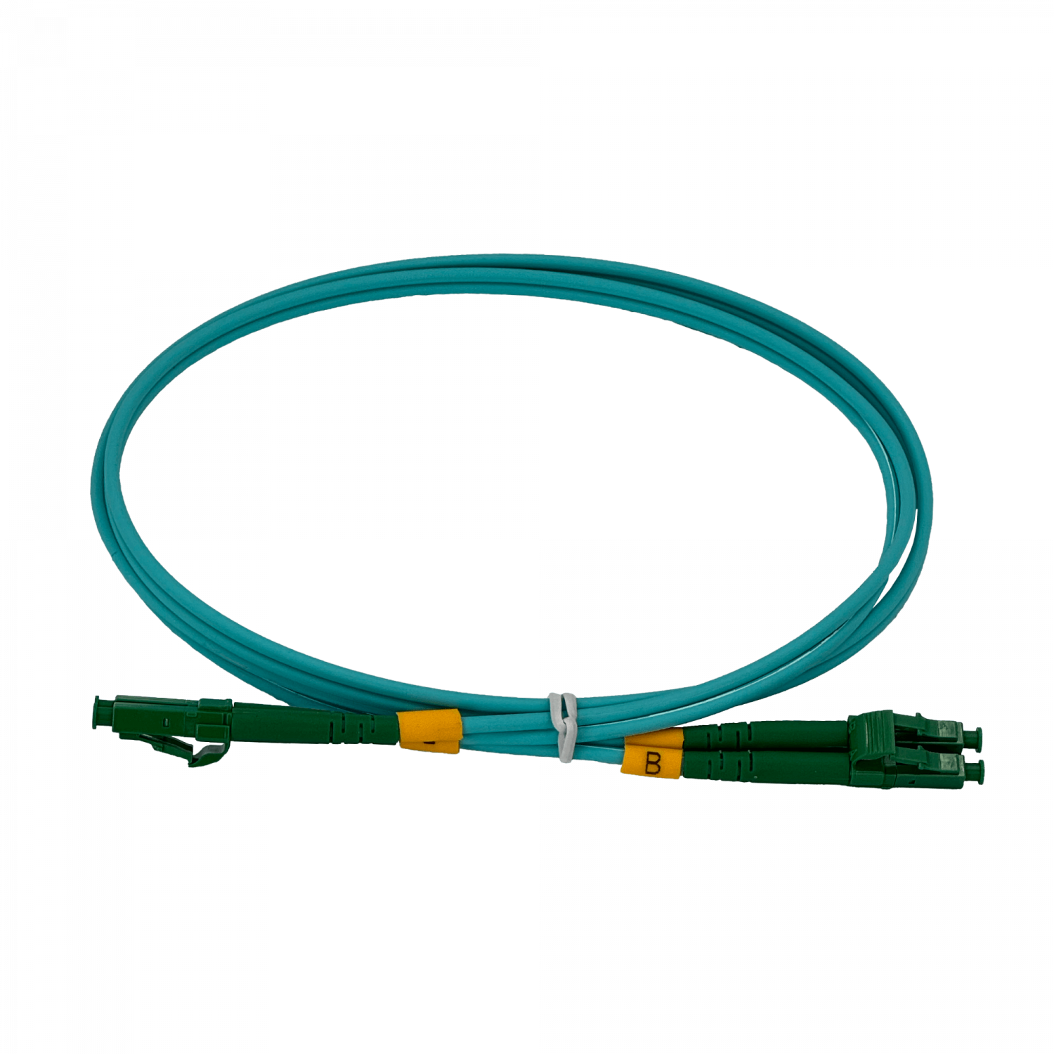 1mt LC/APC-LC/APC OM3 Multimodo MM Duplex Jumper Fibra LSZH 3