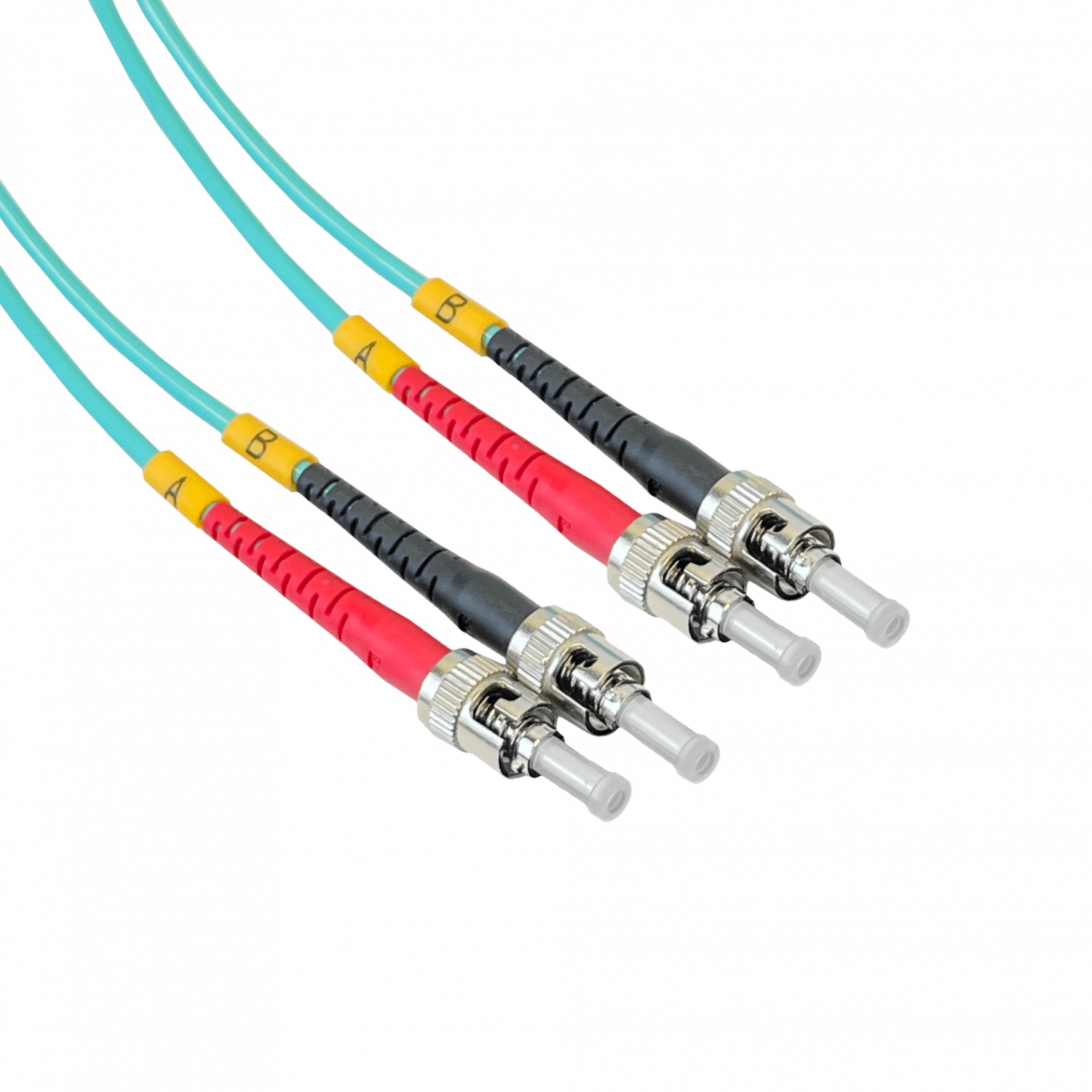 1mt ST-ST OM3 Multimodo MM Duplex Jumper Fibra 3.0mm 50/125um LSZH 2