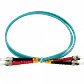 1mt ST-ST OM3 Multimodo MM Duplex Jumper Fibra 3.0mm 50/125um LSZH - Miniatura 3
