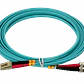 5mt LC-ST OM3 Multimodo MM Duplex Jumper Fibra 3.0mm 50/125um - Miniatura 3