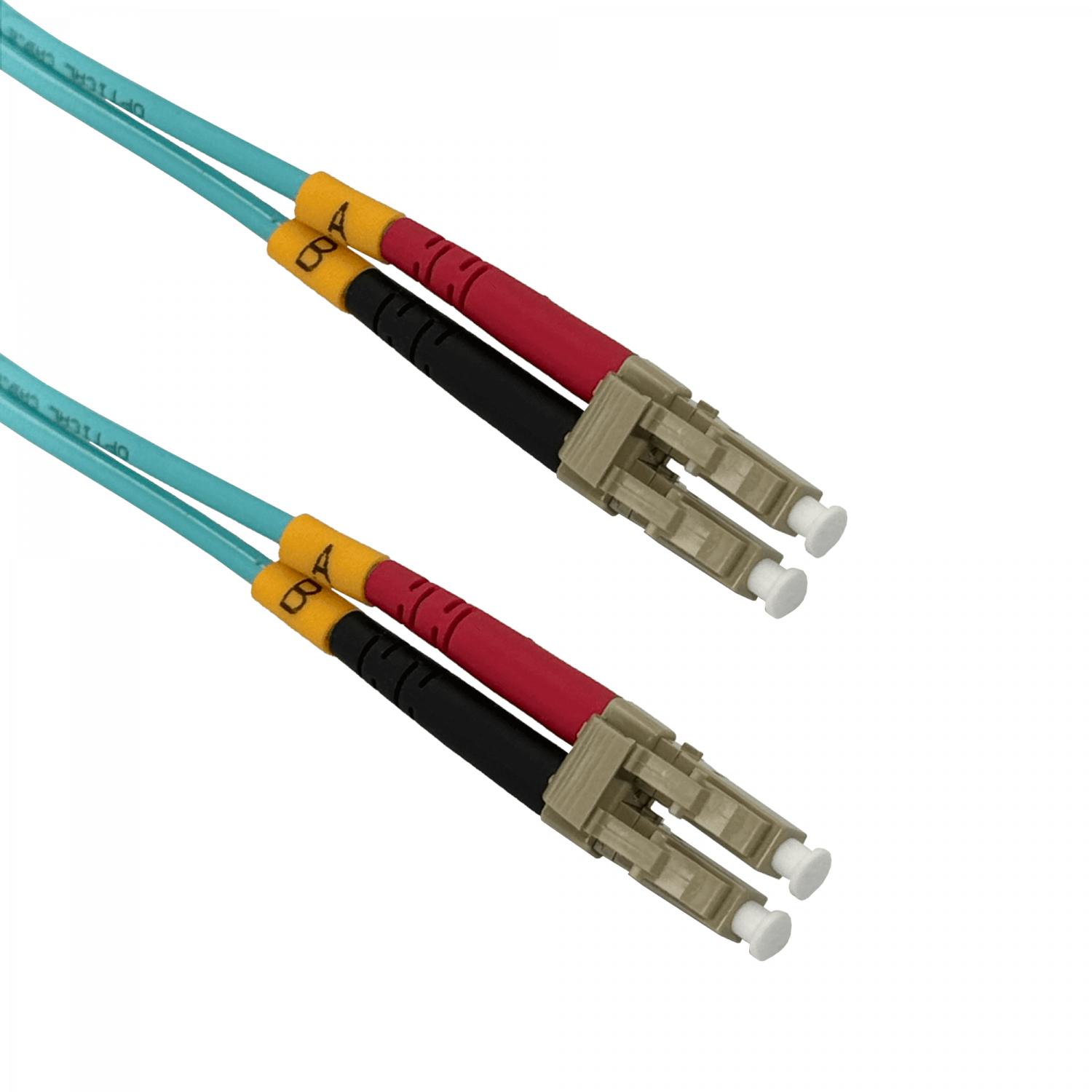 50mt LC-LC OM3 MultiModo MM Duplex Jumper Fibra 3.0mm 50/125um LSZH 2