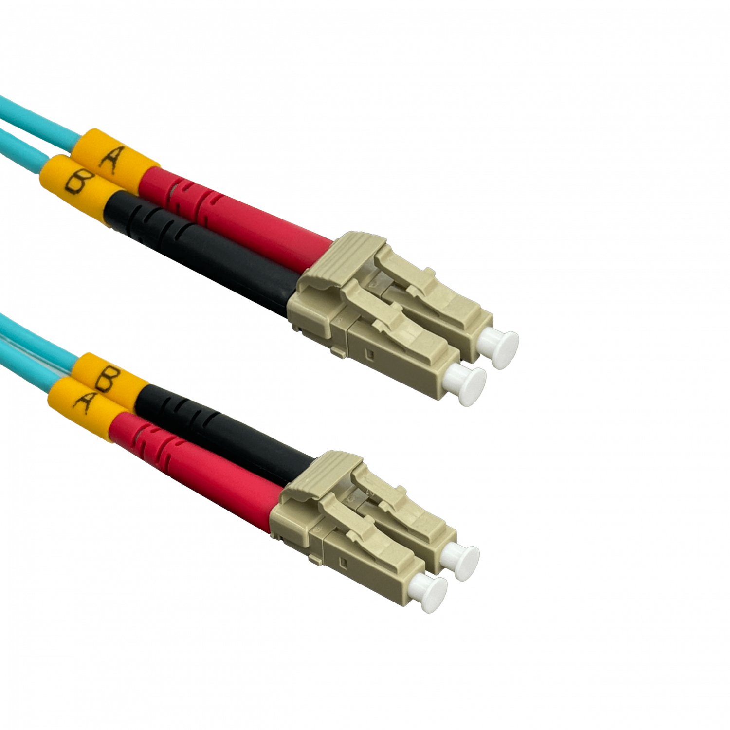 2mt LC-LC OM3 MultiModo MM Duplex Jumper Fibra 3.0mm 50/125um LSZH 3