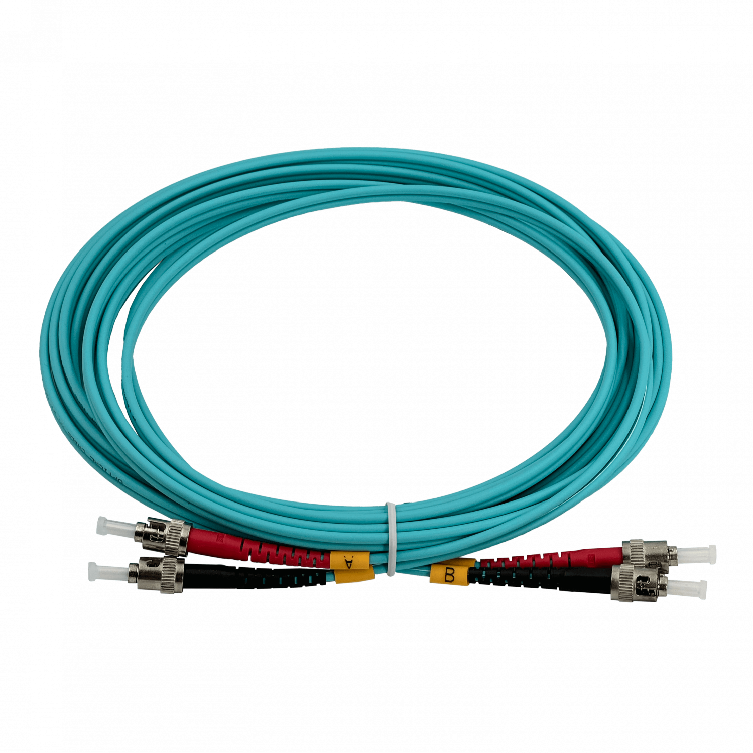 5mt ST-ST OM3 Multimodo MM Duplex Jumper Fibra 3.0mm 50/125um LSZH 2