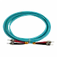 5mt ST-ST OM3 Multimodo MM Duplex Jumper Fibra 3.0mm 50/125um LSZH - Miniatura 2