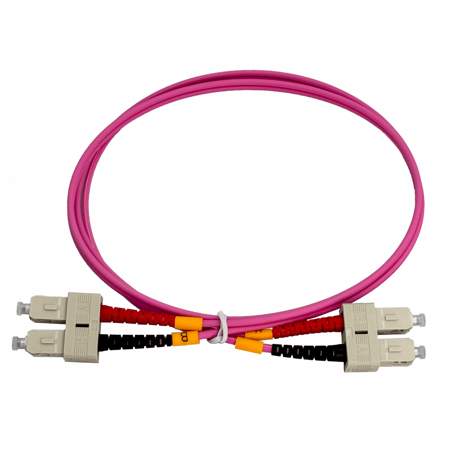 LSZH 10mt SC-SC OM4 MultiModo MM Duplex Jumper Fibra 50/125um 3mm 2