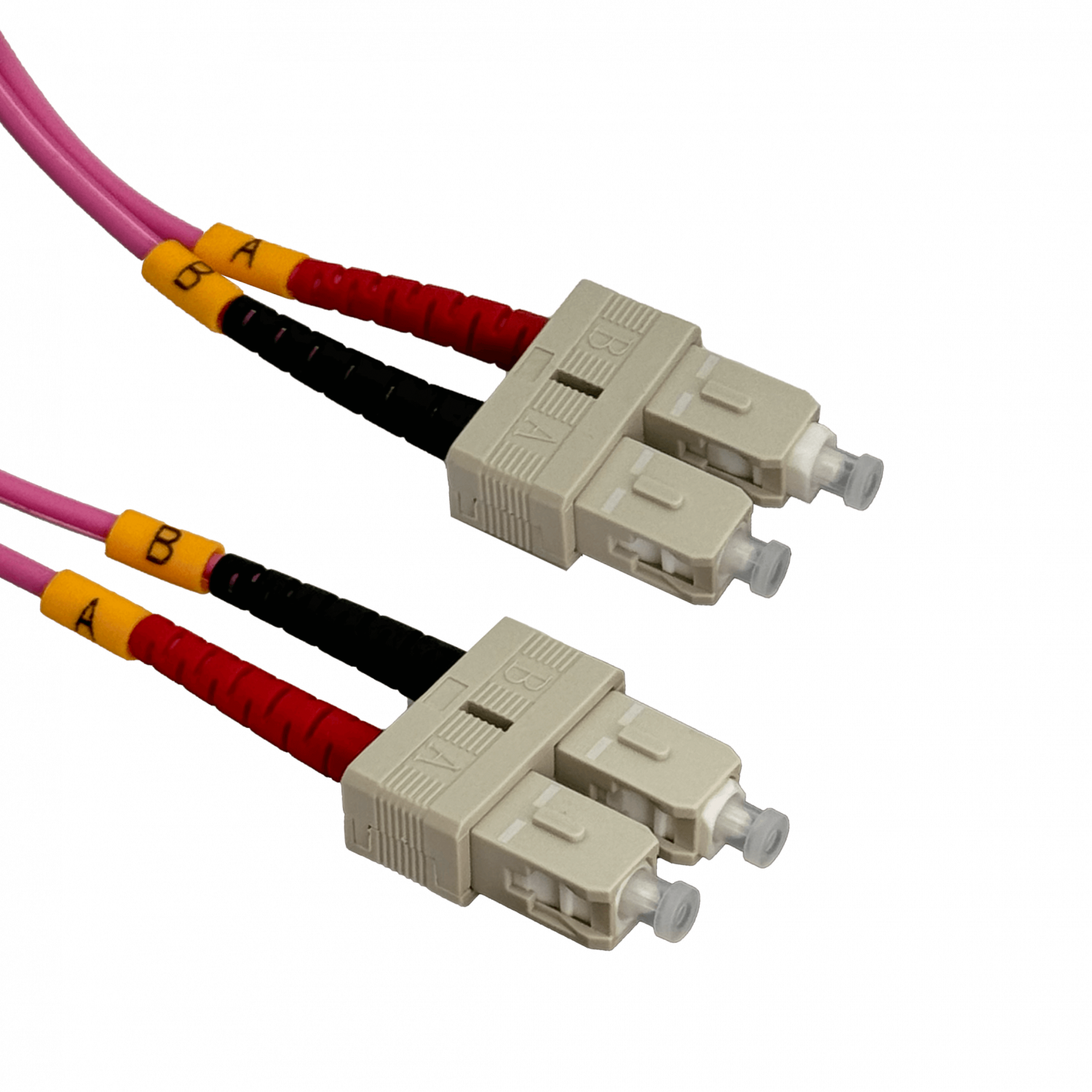 LSZH 10mt SC-SC OM4 MultiModo MM Duplex Jumper Fibra 50/125um 3mm 3