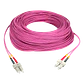 LSZH 100mt SC-SC OM4 MultiModo MM Duplex Jumper Fibra 50/125um 3mm - Miniatura 2