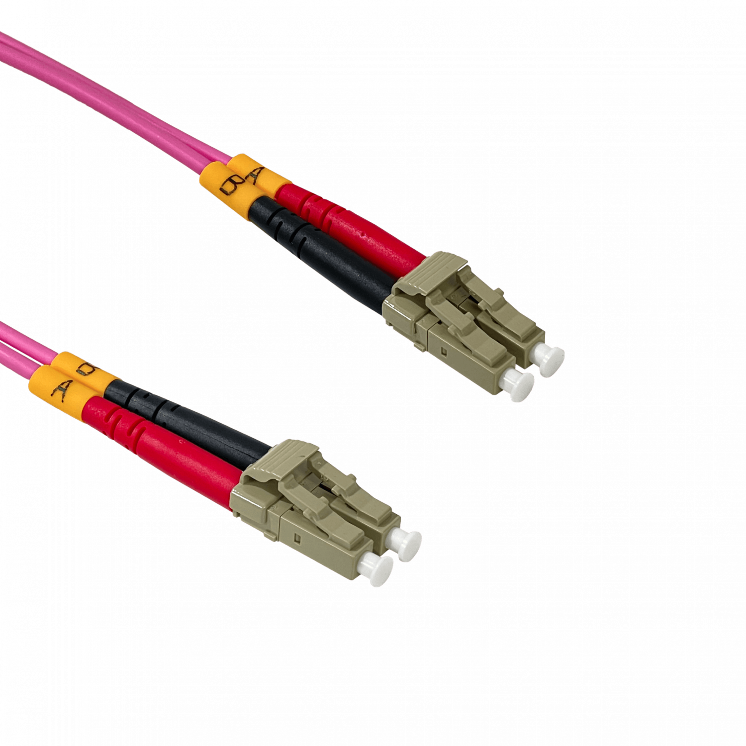 MultiModo MM Duplex Jumper Fibra 50/125um 3mm, LSZH 100mt LC-LC OM4 2