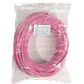LSZH 100mt LC-SC OM4 MultiModo MM Duplex Jumper Fibra 50/125um 3mm - Miniatura 1