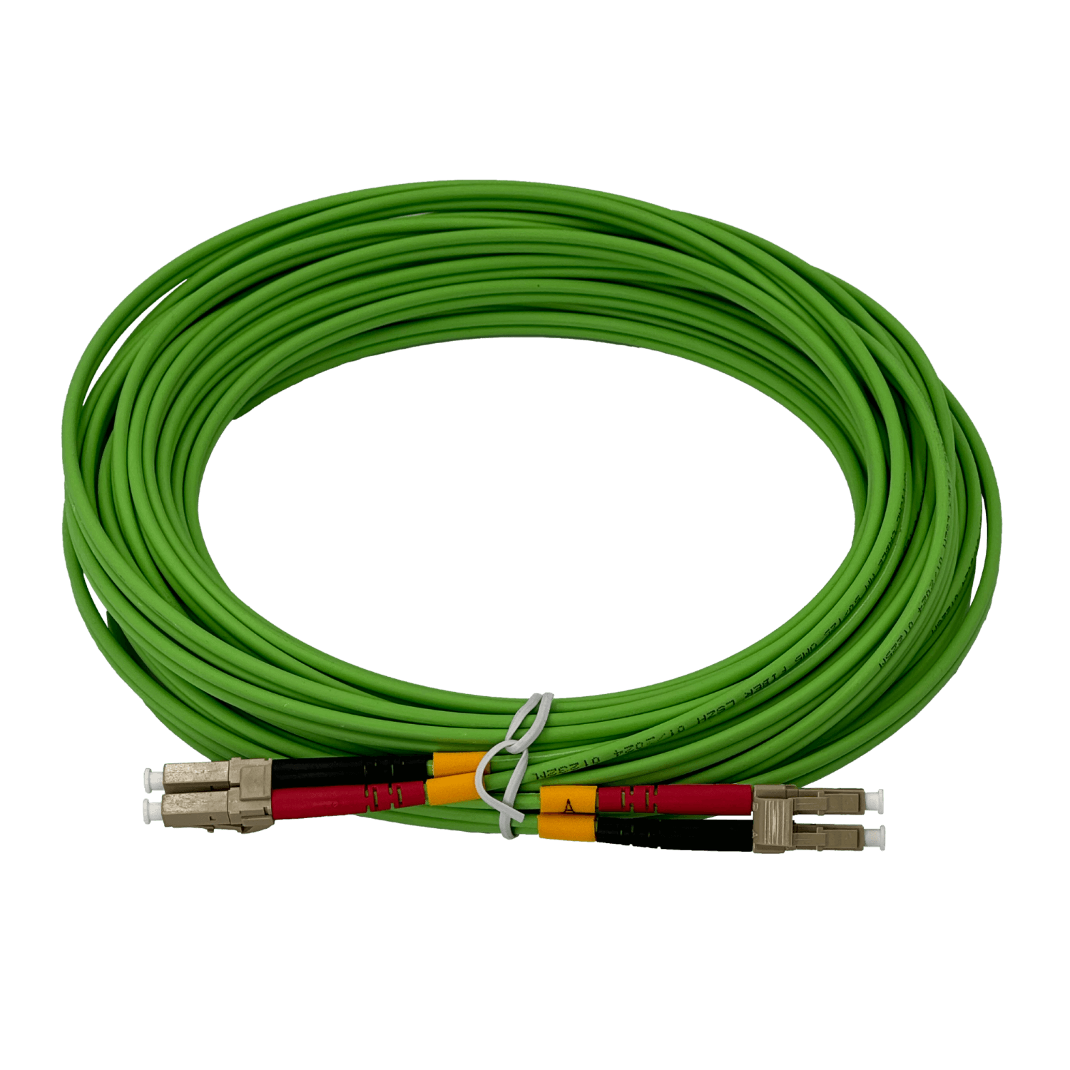 Cable Jumper de Fibra Óptica Monomodo Simplex LC-LC 10m 3.0mm LSZH - JF5LL10 3