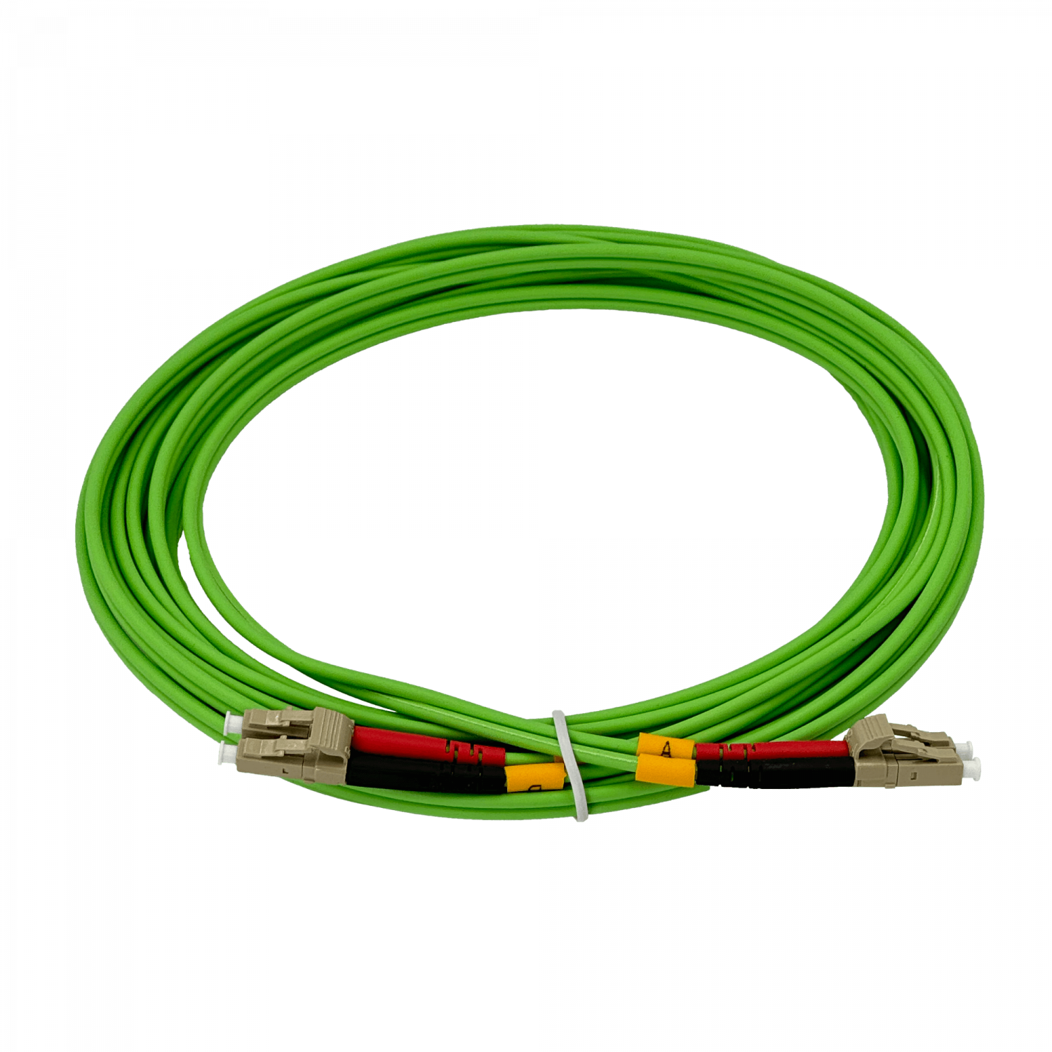 5mt LC-LC OM5 MultiModo MM Duplex Jumper Fibra 3.0mm 50/125um LSZH 2