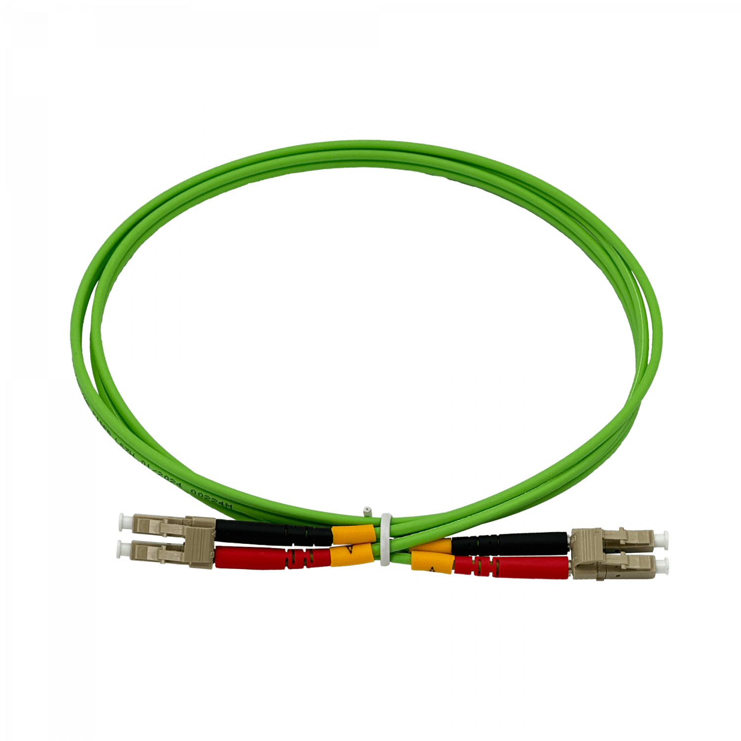 2mt LC-LC OM5 MultiModo MM Duplex Jumper Fibra 3.0mm 50/125um LSZH 1
